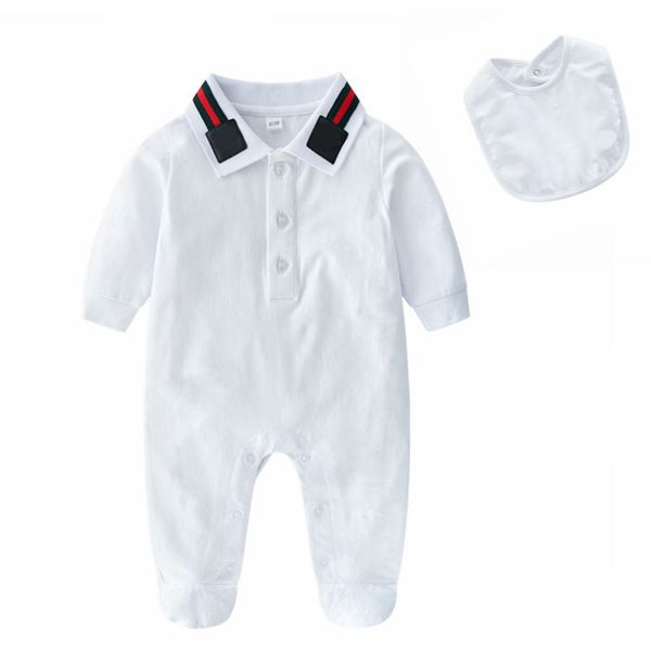 Body infantil de designer, roupas de bebê, body recém-nascido, conjunto infantil primavera e outono, vem com uma toalha de saliva e envoltório para as pernas