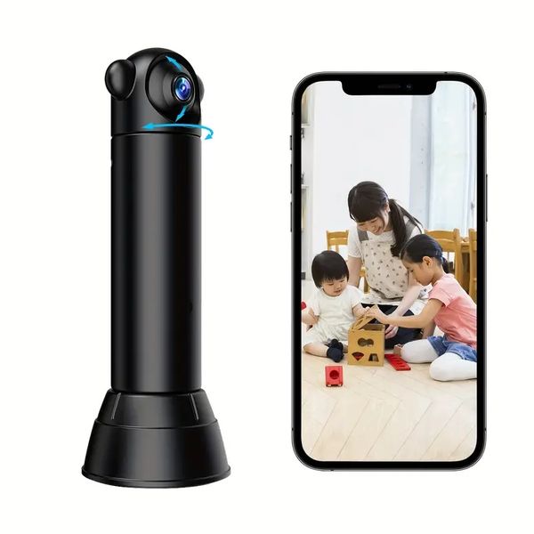 Камера безопасности Smart Home с ночным видением и двусторонним аудио - HD Wi -Fi Mini Camera для внутреннего мониторинга