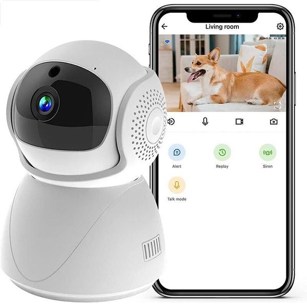 wireless wifi ptz camera ip cctv security protector telecamera di sorveglianza smart auto tracking baby monitor con google alexa