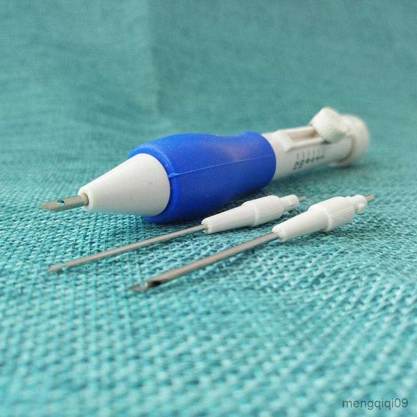 Çin tarzı ürünler yeni nakış kalemi seti üç boyutlu nakış tasarımı pratik abs plastik diy dokuma iğne örgü aracı R230803