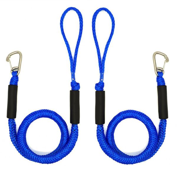 Accessori subacquei 1/2PCS Dock Lines Corda marina elastica Corde elastiche Cravatte antiurto per Kayak Moto d'acqua Jet Ski Pontone Canoa Accessori per barche a motore 230802