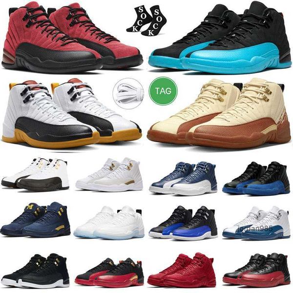 2024 Grind jumpman 12s Uomo Scarpe da pallacanestro Gioco French Blue Royal Dark Concord Black Taxi Stealth Grind Playoff Royalty Release Twist Hyper University Gold sports