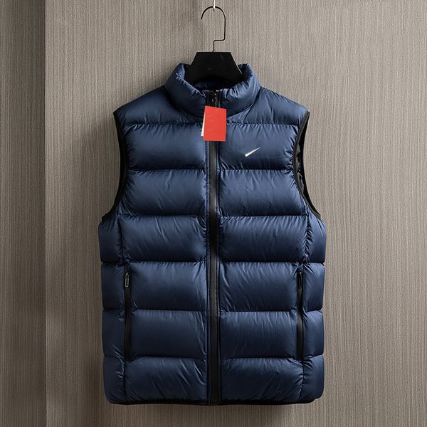 Gilet da uomo Autunno Inverno Gilet da donna Giacca con stampa a lettera Senza maniche Gilet in piumino Cappotto casual da uomo Taglie forti M-5XL