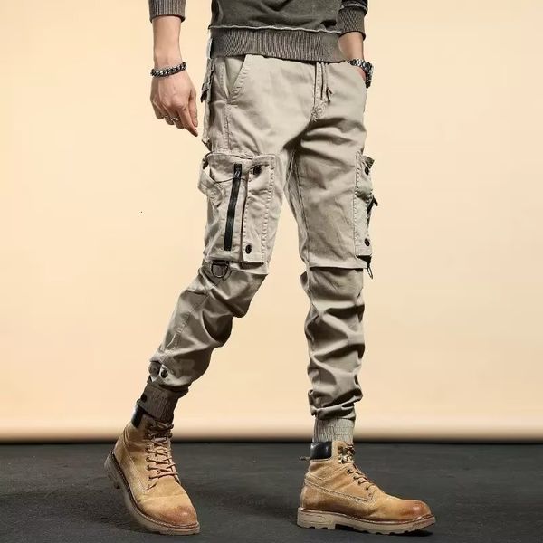 Pantaloni da donna Capris Pantaloni cargo Uomo Harem Y2k Pantaloni cargo militari tattici per uomo Techwear Pantaloni da lavoro hip-hop all'aperto di alta qualità Pantaloni impilati 230802