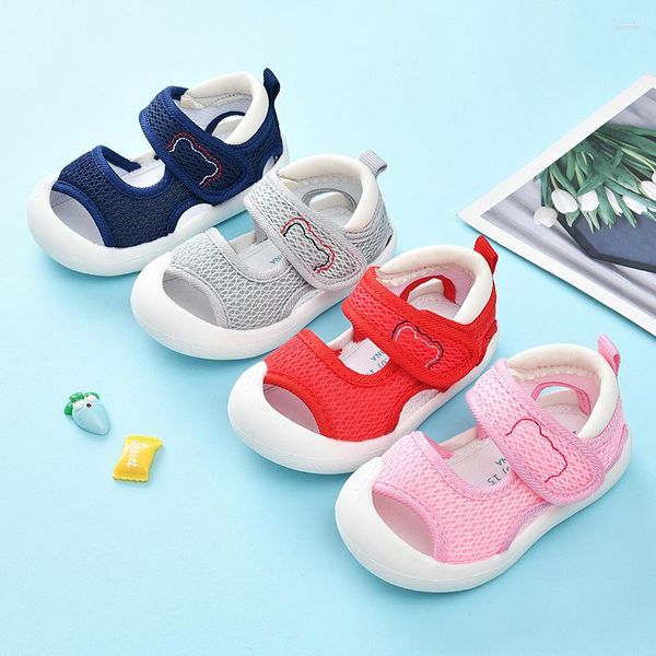 First Walkers Summer Baby Scarpe per bambini Traspirante Air Mesh Bambino 0-3 anni Ragazzi Cartoni animati Ragazze leggere