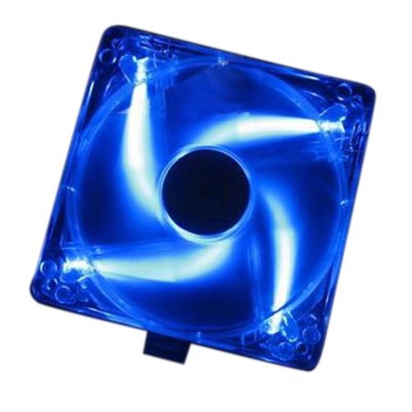 10pcs Computer PC Case Blue LED Neon Fan Heatsink Cooler 12V243g