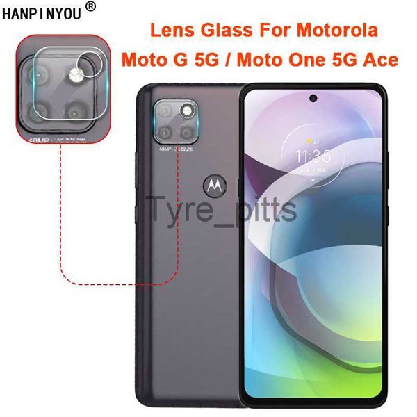 Handy-Displayschutzfolien für Motorola One 5G Ace / Moto G 5G Ultra Slim Rückkamera-Objektivschutz Rückkamera-Objektivabdeckung gehärtetes Glas Schutzfolie x0803