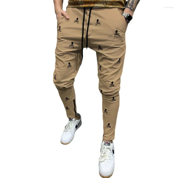 Pantaloni da uomo Moda casual da uomo Cool High Street Print Pantaloni hip-hop Fitness Running Abbigliamento da jogging sportivo allentato