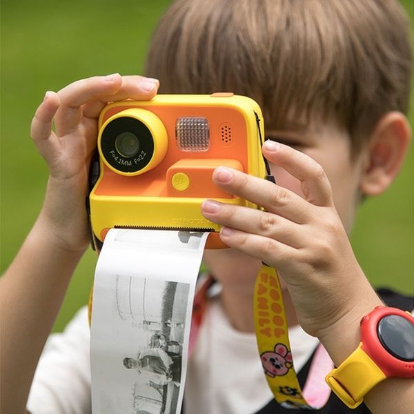 Fotocamere giocattolo Fotocamera istantanea per bambini Fotocamera per stampa 2.0 