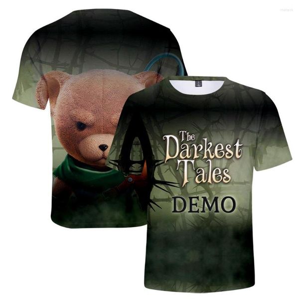 Männer T Shirts Die Darkest Tales T-shirt 2023 Spiel Crewneck Kurzarm Frauen Männer T-shirt Harajuku Streetwear 3D Kleidung