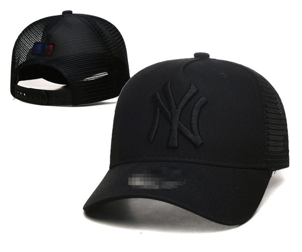 Письмо о дизайне моды NY Street Hats Бейсболка шариковые шапки для мужчины -женщина регулируемая шляпа шляпа шапочки куполо