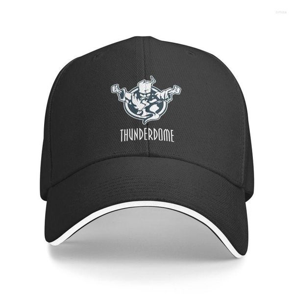 Bonés de bola personalizado Thunderdome boné de beisebol proteção solar feminino masculino ajustável Hardcore Gabber pai chapéu verão