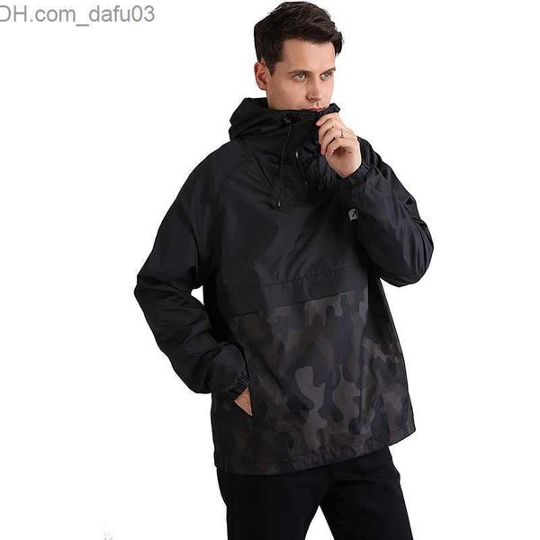 Moletons masculinos com capuz jaqueta impermeável respirável jaqueta à prova de vento ultrafino e leve ao ar livre moletom com capuz esportes corrida Z230803