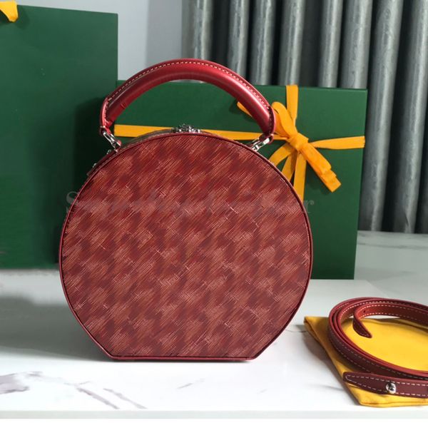 9A El çantası Tasarımcı Çanta Tote Yuvarlak Altos Çanta Kayışları Omuz Crossbody Cüzdan Gerçek Buzağı Deri Deri Tutma Cüzdan Vintage Hademade Mini Kutu Kılıf Kozmetik