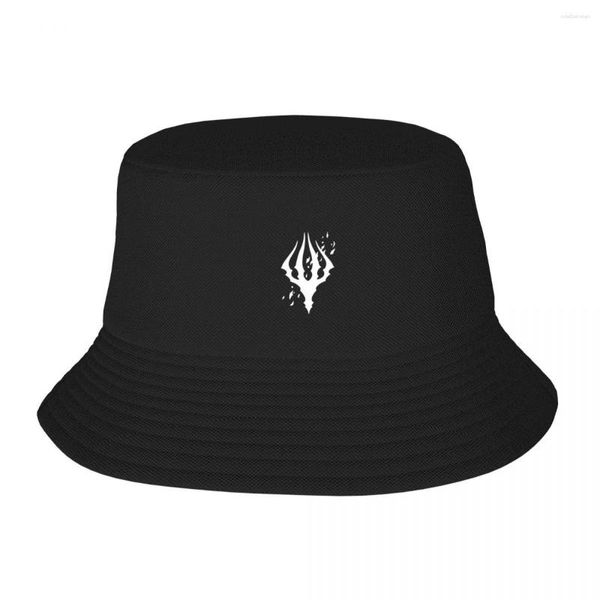 Berets Hollow Knight's Brand's Mune Debris White Buckte Hat