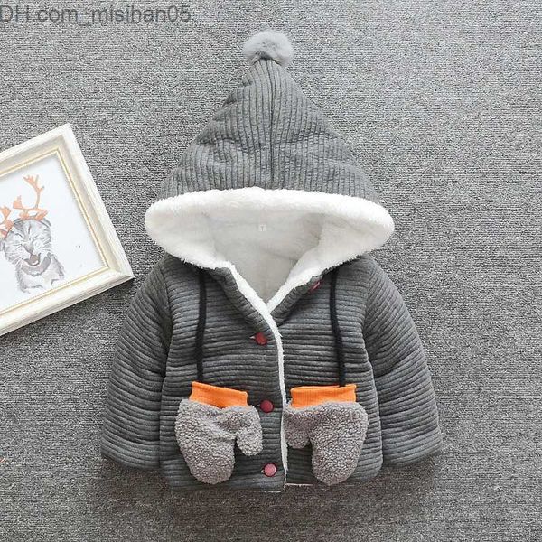 Piumino Piumino 06 Anni Bambini Vestiti per Bambini Capispalla Imbottito con Cappuccio Con Guanti Giacca Invernale Spessa Calda Antivento per Bambini Ragazzi 221207 Z230803