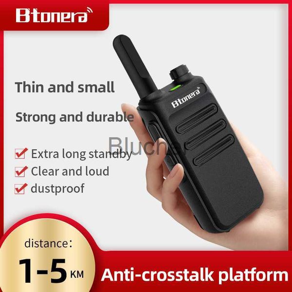 Walkie Talkie Btonera WalkieTalkie Remote Mini Outdoor Radio Hand Station Hotel Site Restaurant Two Way Raido UHF 400 ~ 470 MHz x0802