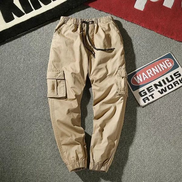 Top Designer Jogger Cargo Hosen Männer Harem Multi-Pocket Camouflage Mann Baumwolle Jogginghose Streetwear Casual Plus Größe Hosen