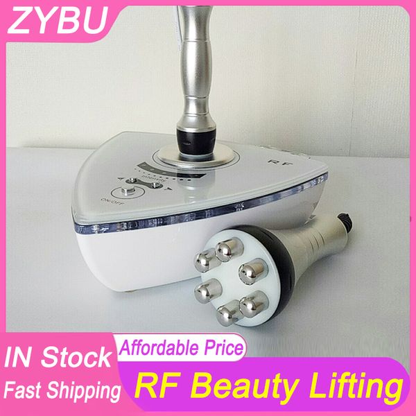 2 em 1 RF Beauty Anti-Aging Radio Frequency Face Lift Skin Tightening Wrinkle Removal Machine With 2 Probe Multipolar and Tripolar Head