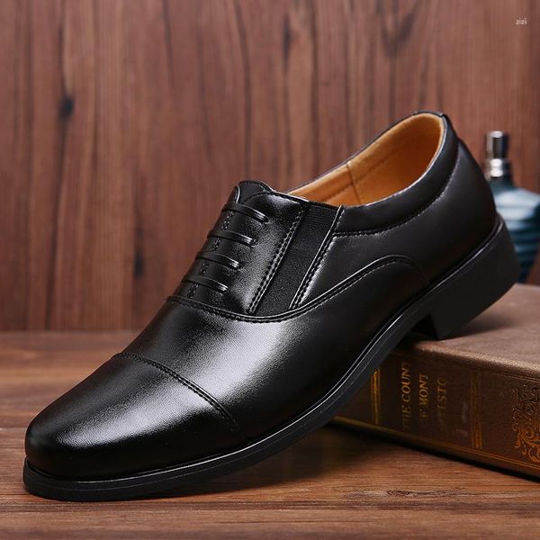 Scarpe eleganti da lavoro in pelle per uomo Comode scarpe sociali a punta da uomo Sport casual Calzature da uomo