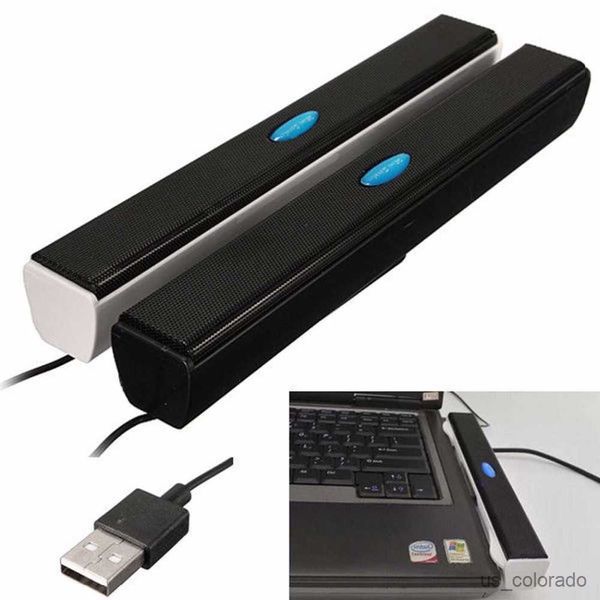 Taşınabilir Hoparlörler Taşınabilir USB Mini Hoparlör Müzik Oyuncusu Mini USB Hoparlör Amplifikatör Bilgisayar Masaüstü PC Dizüstü Dizüstü Bilgisayar R230803