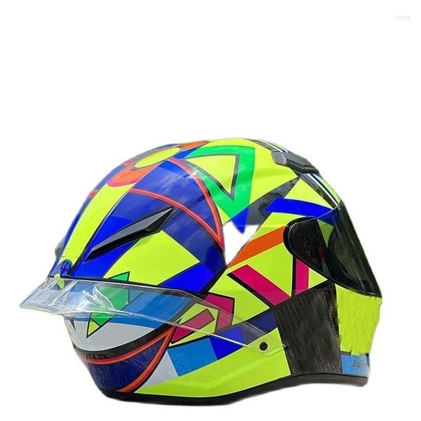 Motorradhelme Unisex Motorrad Integralhelm Capacete Casque Original SOLE mit großem Schwanz