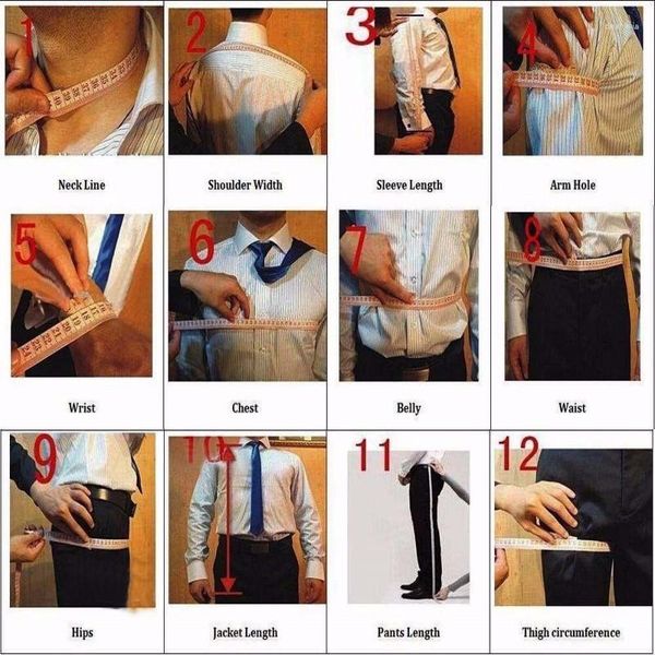 Erkekler Şık One Button Gri Damat Smokin Groomsmen Şal Yüzü Erkek Blazers (Ceket Pantolon Vest Tie) W: 994