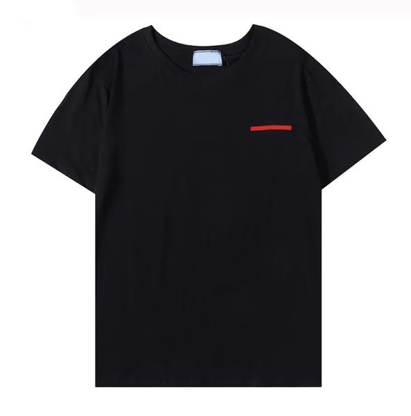 2023 Designer de Moda Camiseta Feminina de manga curta algodão puro confortável Pearl River Delta tipo logotipo camiseta masculina