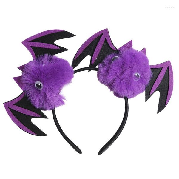 Bomboniera Halloween Pipistrello Fascia per capelli Cerchietto per capelli Ornamento