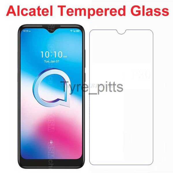 Защиты экрана сотового телефона Запоротние стекло для Alcatel 1A 1B 1S 1SE 1V 3L 3X 2020 Стекло для защиты экрана 5002A 5028Y 5030F 5007U 5029Y Защитная пленка телефона x0803