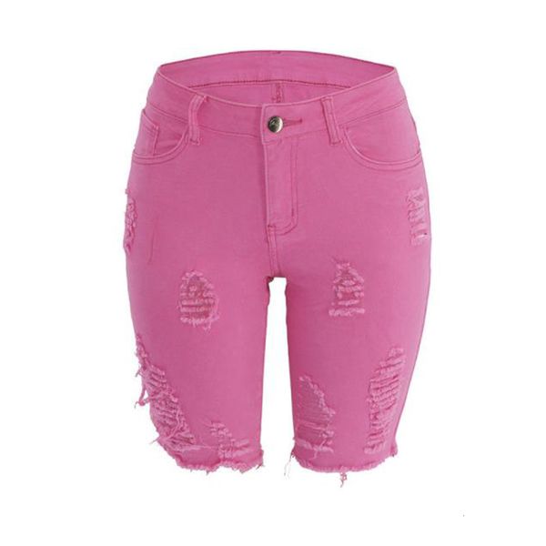Shorts Feminino Sexy Shorts Jeans Rasgados com Borla Rasgados Moda Feminina Cintura Alta Casual Fivepoint Pink Jean Shorts Verão Bermudas Mujer 230802