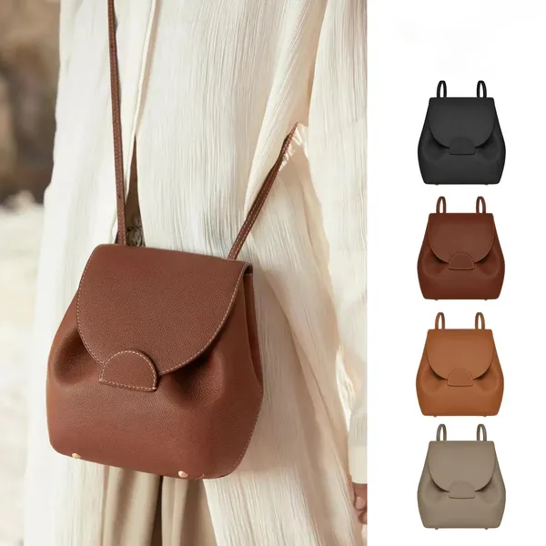 Женская классическая дизайнерская дизайнерская мини -рюкзак для бретельки роскошные сумочки для кожих пакетов задних пакетов мешки с подмышками Мужские