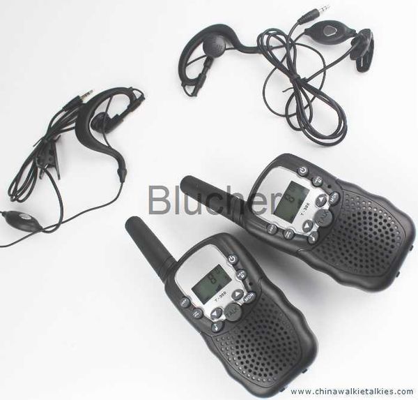 Walkie Talkie Nuova coppia di walkie talkie T388 PMR446 radio mobile comunicador VOX radio talkie vivavoce con torcia a led caricatore per auricolari x0802