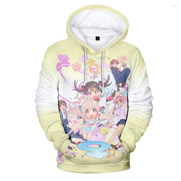 Felpe con cappuccio da uomo Onimai Ora sono tua sorella! Merch Winer Suit Felpa con cappuccio Sportswear Felpa con cappuccio da donna/uomo Anime