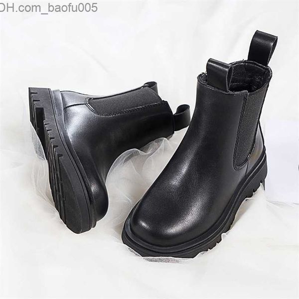 Stiefel Stiefel Kinderstiefel Herbst Winter Kinder Armee Korean Kurz Britisch Für Kinder Mädchen Schneeschuh 221107 Z230804