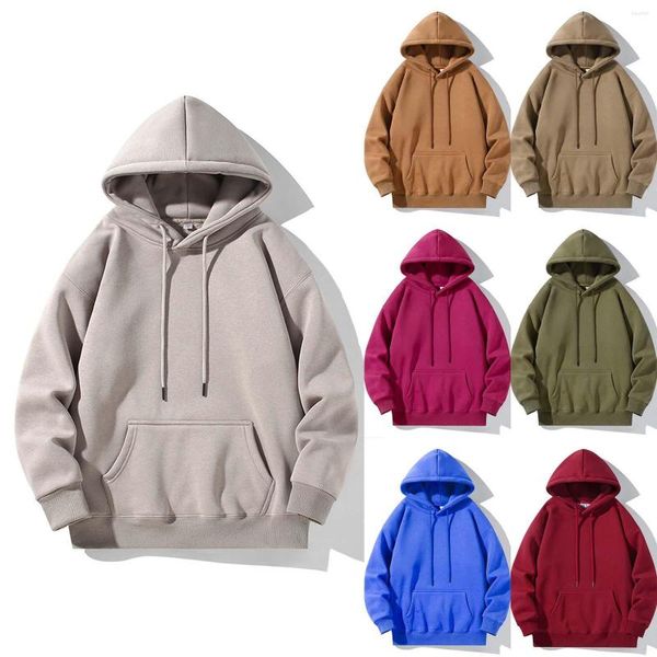 Herren Hoodies Herbst Langarm Hoodie Kapuzenpullover Tops Outdoor Shirt Junge Bekleidung Farbe Herren 13 1