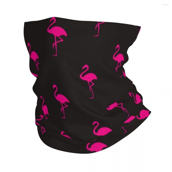 Шарфы фламинго птица животное животное розовое бандана шея -гетра с печатью с балаклавас маска пласной шарф теплый повязка на голову езда для взрослых взрослые