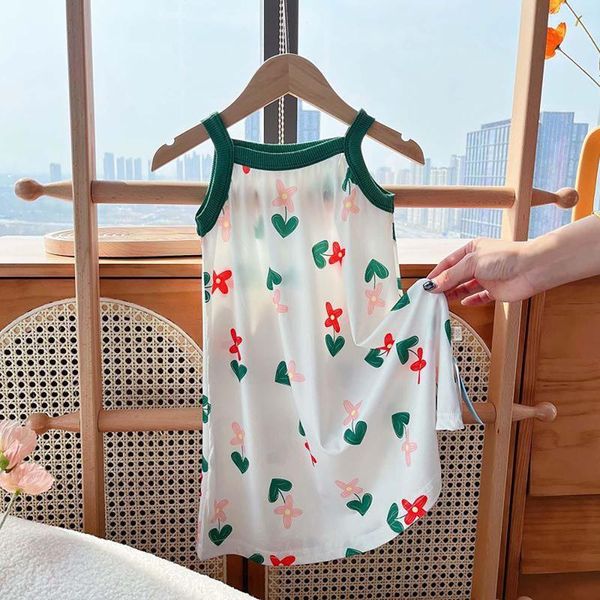 Vestidos para meninas, crianças, crianças, bebês, meninas, Daisy, vestido floral, camisola, praia, roupas grandes, roupas de tênis