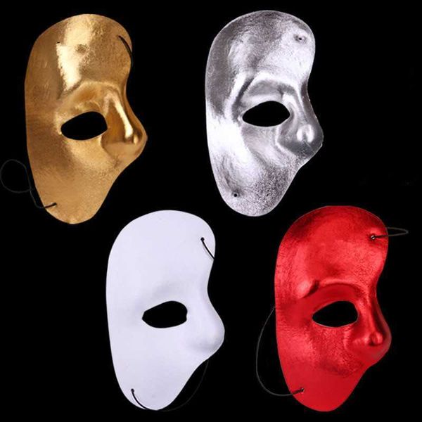 Maschere per feste 10 pezzi Mezza maschera per il viso Ball s Masquerade per donna Uomo Puntelli per feste di Natale veneziano Adulto Pasqua Matrimonio Compleanno Halloween L230803