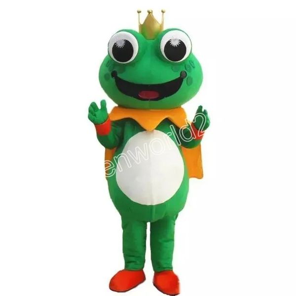 Costumi mascotte rana Party Novel Animals Fancy Dress Anime Character Carnival Halloween Xmas Parade Suits