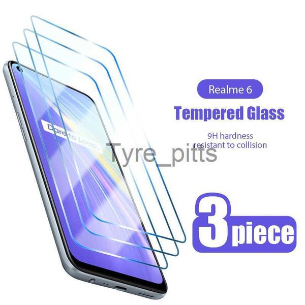 Handy-Displayschutzfolien, 3-teiliges Displayschutzglas für Realme 8 Pro 7 6 C21 C25 C3 C11 Schutzglas für Realme 7i C1 C2 x0803