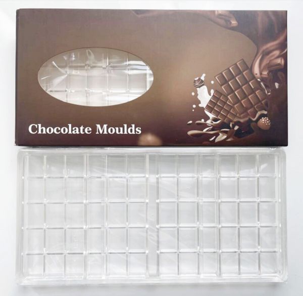 Stampi per cioccolato Stampo in plastica dura Stampo Scatole di imballaggio compatibili Mushroom Bar per uso alimentare Confezione Confezione Confezione Scatola all'ingrosso