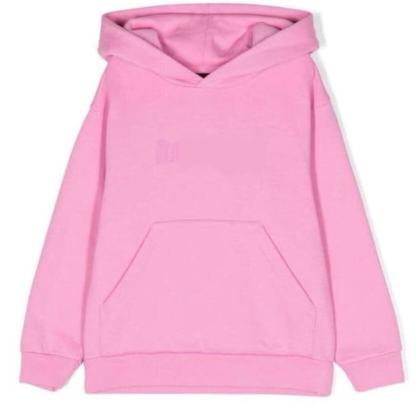 Cute Boys Girls Hoodies Sudaderas Classic Kids Loose Hoodie Moda Letras Wave Printed Streetwear Hiphop Pullover Tops Tamaño 100-140 150