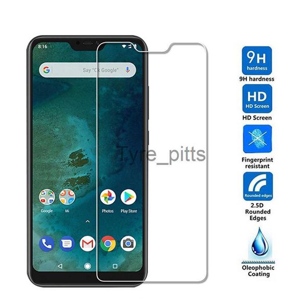 Handy-Displayschutzfolien aus gehärtetem Glas für Xiaomi Mi8 SE Mi A1 8 Lite 8 Pro Mi5X Mi6X Pocophone F1 Redmi 6 Pro Displayschutzfolie Hart 2.5D x0803