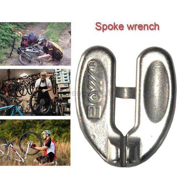 Strumenti Raggi per biciclette in acciaio al carbonio Chiavi per la riparazione Strumenti Accessori per raggi per mountain bike Equitazione Strumento per la riparazione di biciclette Alta qualità HKD230804