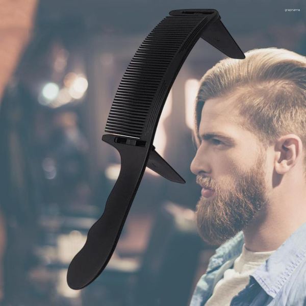 Set di accessori da bagno Push Cut Curved Comb Positioning Barber Clipper Stylist Styling Parrucchiere Strumenti