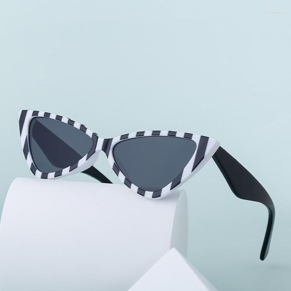 Sonnenbrille 2023 Mode Dreieck Form Seltsame Lustige Gläser Sonne Für Frauen Shades Weibliche Brillen Anti-glare UV400