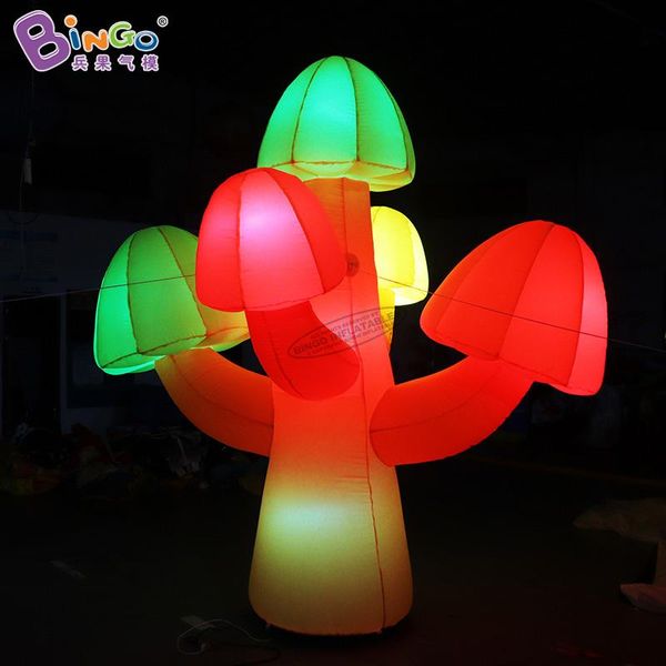 Großhandel Neu maßgeschneiderte Werbung aufblasbare Beleuchtung Baum Inflation künstliche Pflanzen Baumballons für Party-Event-Dekoration Spielzeug Sport