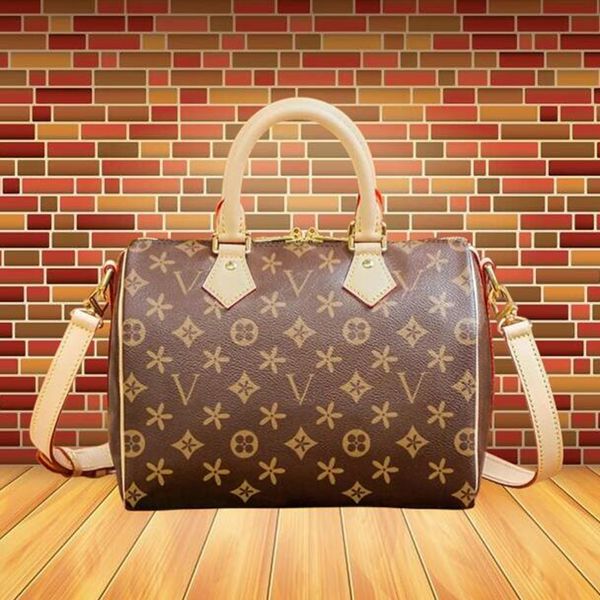 Speedy Handtasche Umhängetaschen Dame Beliebte Handtaschen Damen Mode Kreuz Geldbörsen Körper Münzfach Lange Reißverschluss Kissen Geldbörse Umhängetasche