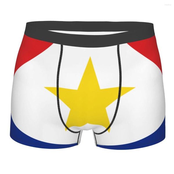 Unterhosen Unterwäsche Herren Boxer Saba Flag Boxer Männliche Unterhose Boxershort Homme